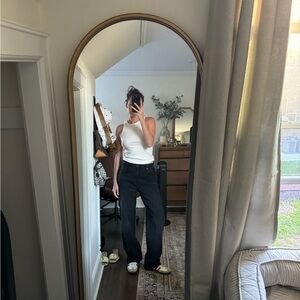 Reformation “Val” 90s mid-rise straight jeans in color “vana”